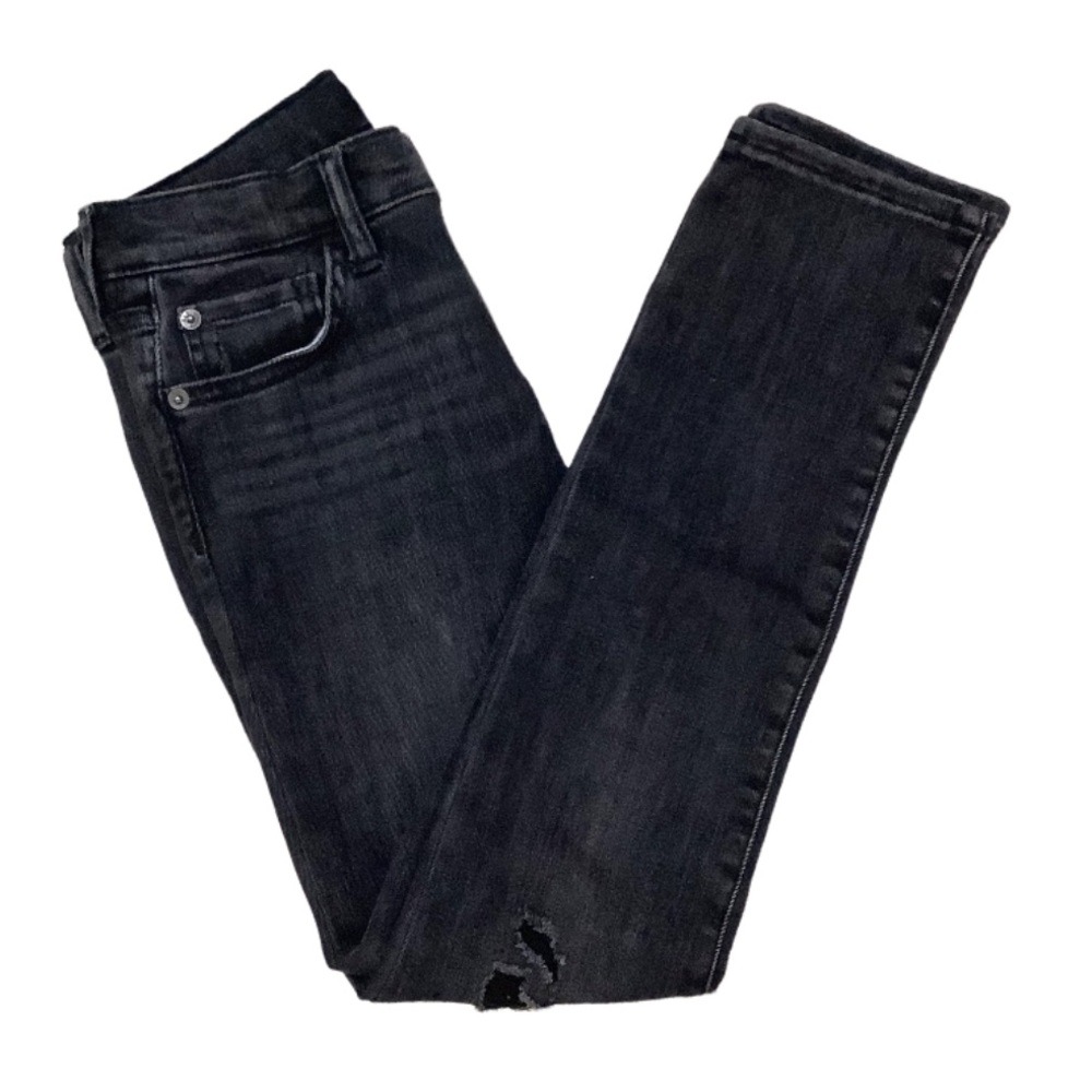 🛍️ GAP DENIM Kids Stretch Skinny Ripped Jeans with Adjustable Waist - Si…
